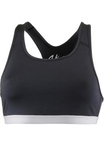 Unifit, Damen Sport-BH, Schwarz / Weiß