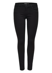 Only, Damen Skinny Fit Jeans 'Car reg', Schwarz