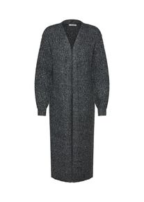 Pieces, Damen Strickjacke, Anthrazit
