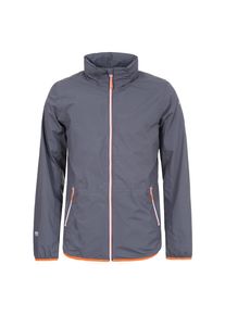 Icepeak, Herren Funktionsjacke 'Simon', Dunkelgrau / Orangerot