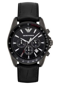 Emporio Armani, Herren Chronograph 'AR6097', Rot / Schwarz / Wei&szlig;