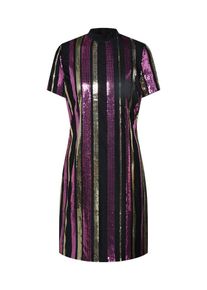 Noisy may, Damen Kleid 'TILDA', Gold / Lila / Schwarz