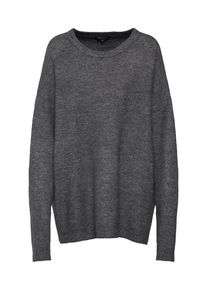Review, Damen Oversized Pullover, Grau / Anthrazit