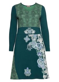 Joe Browns, Damen Jerseykleid, Grün / Dunkelgrün / Mischfarben