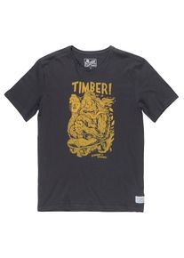 Element, Herren T-Shirt 'Joyride', Senf / Schwarz