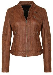 Bruno Banani, Damen Lederjacke 'LOLITA', Braun
