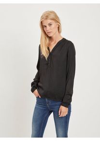 Vila, Damen Bluse, Schwarz