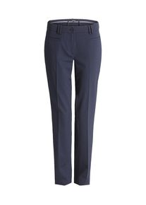 More & More MORE & MORE, Damen Hose mit B&uuml;gelfalte 'Hedy', Marine