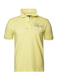 Code-Zero, Herren Polo 'SS Caribbean Regatta', Pastellgelb