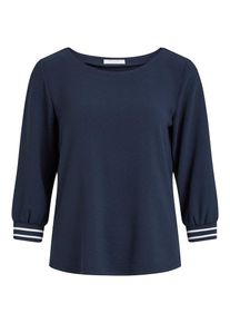 Vila, Damen Oberteil, Navy / Wei&szlig;