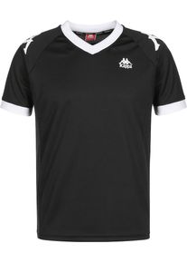 Kappa, Herren T-Shirt 'Ramzy', Schwarz / Wei&szlig;