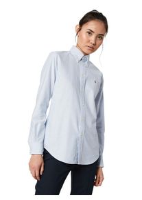 Polo Ralph Lauren, Damen Bluse, Blau / Wei&szlig;