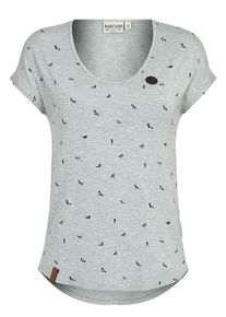 Naketano, Damen Shirt 'Immer auf brav', Pastellgr&uuml;n