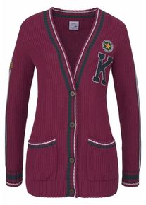 Kangaroos, Damen Cardigan, Weinrot