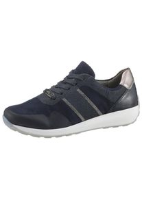 Ara, Damen Sneaker 'Osaka', Dunkelblau / Silber