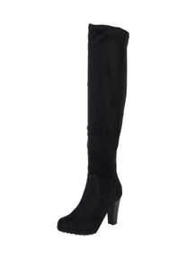 Bugatti, Damen Overknee, Schwarz