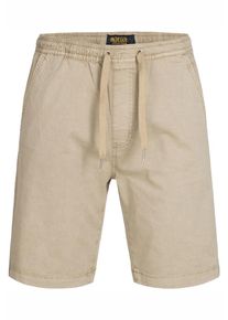 INDICODE JEANS, Herren Shorts 'Kelowna', Dunkelbeige