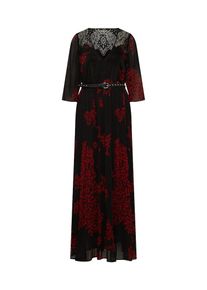 Guess, Damen Kleid 'CAROLE ', Rot / Schwarz