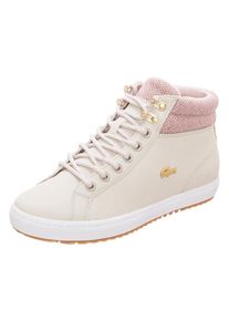 Lacoste, Damen Sneaker 'STRAIGHTSET', Creme / Ros&eacute;