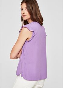 s.Oliver RED LABEL, Damen Blusentop, Lila