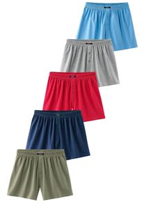 H.I.S. HIS JEANS, Herren Weiter Boxer, H.I.S (5 Stck.), bunt
