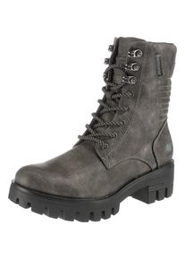 Dockers by Gerli, Damen Stiefelette, Rauchgrau / Dunkelgrau / Silber