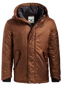 Khujo, Herren Jacke 'RACHELO', Cognac / Schwarz