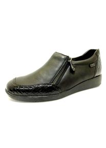 Rieker, Damen Slipper, Schwarz