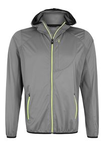 Endurance, Herren Laufjacke 'Bovina', Neongelb / Grau / Weiß
