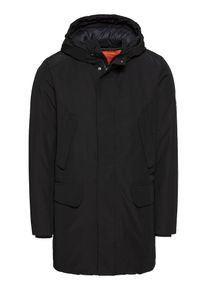 Save the Duck, Herren Mantel 'CAPPOTTO CAPPUCCIO', Schwarz