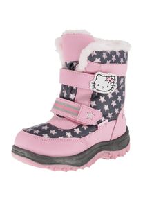 Hello Kitty, M&auml;dchen Winterstiefel, Marine / Hellpink / Wollwei&szlig;