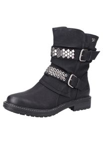 Tom Tailor, Damen Winterstiefel, Schwarz