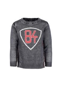 Blue Seven, Pullover, Hellrot / Schwarzmeliert / Wei&szlig;