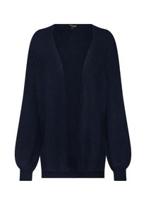 Review, Damen Strickjacke 'CORE RIB HANGER D-STRICK', Dunkelblau