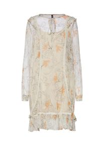 Desires, Damen Kleid 'Velua', Ecru / Orange