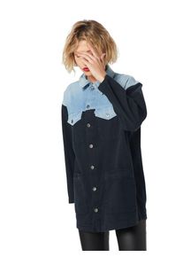Levi's MADE & CRAFTED Levi's Made & Crafted, Damen Hemd, Nachtblau / Blue Denim