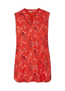 Tom Tailor Denim, Damen Bluse, Rot / Schwarz / Weiß