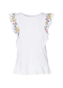 EDC by Esprit, Damen T-Shirt, Blau / Rosa / Wei&szlig;