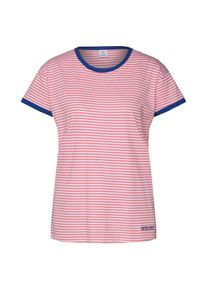Sublevel, Damen Shirt, Pink / Weiß