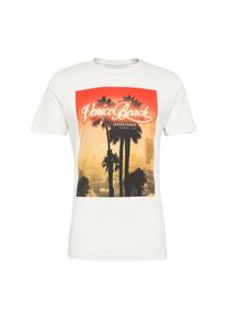 Jack & Jones JACK & JONES, Herren T-Shirt 'JORNERON TEE SS CREW NECK', Wei&szlig;