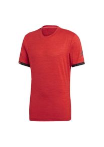 adidas Performance, Herren T-Shirt 'Match Code', Rotmeliert / Schwarz