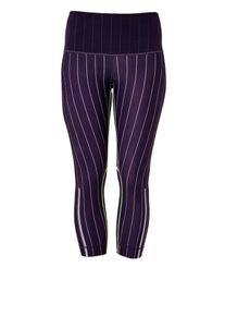 S.Oliver Active, Damen 7/8-Tight, Dunkellila