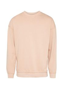 Urban Classics, Herren Oversize Pullover 'Open Edge Crew', Puder