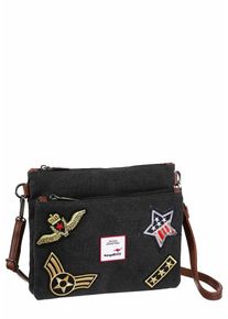 Kangaroos, Damen Umh&auml;ngetasche, Braun / Graphit