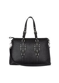 Silvio Tossi, Damen Lederhandtasche, Schwarz
