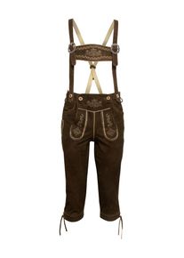 Wiesnkönig Wiesnkönig, Herren Lederhose 'Tegernsee Kniebund', Braun