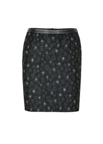 s.Oliver BLACK LABEL, Damen Rock, Grau / Schwarz