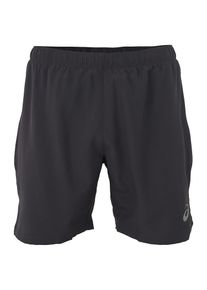 asics, Herren Sport-Hose 'SILVER 7IN 2-IN-1 SHORT', Dunkelgrau