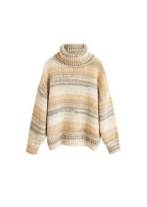 Mango, Damen Pullover 'Hendrix-I', Nude / Ecru / Hellgrau