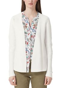 s.Oliver RED LABEL, Damen Strickjacke, Wei&szlig;